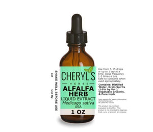 ALFALFA HERB LIQUID EXTRACT - Cheryls Herbs