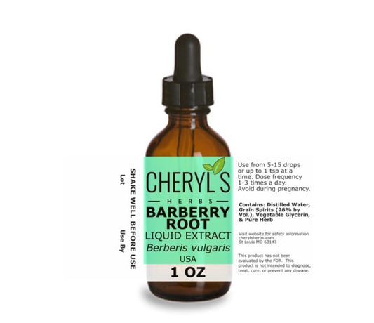 BARBERRY ROOT LIQUID EXTRACT * - Cheryls Herbs