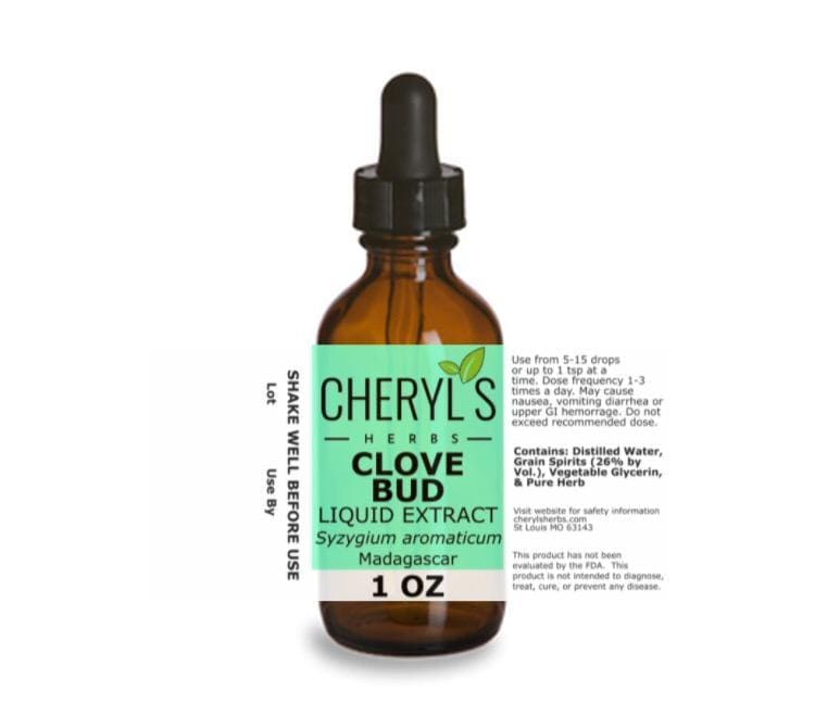 CLOVE BUD LIQUID EXTRACT - Cheryls Herbs