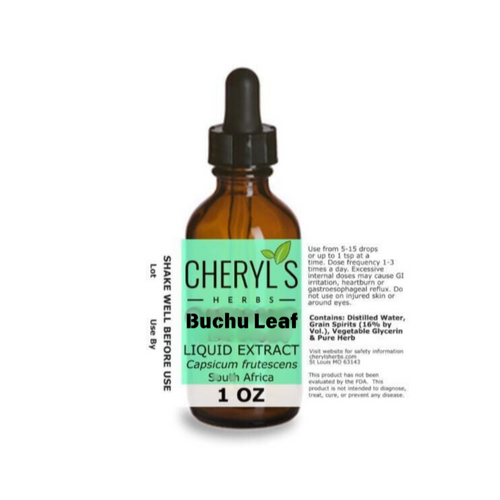 Buchu Leaf Liquid Extract