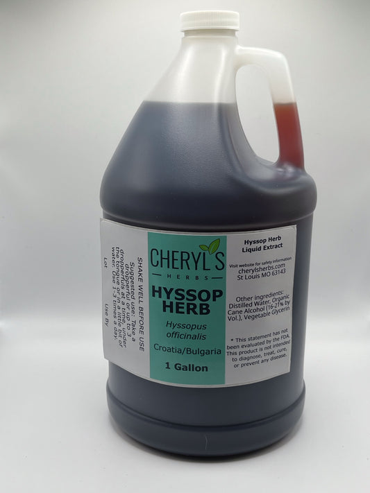HYSSOP HERB GLYCERIN EXTRACT- ORGANIC