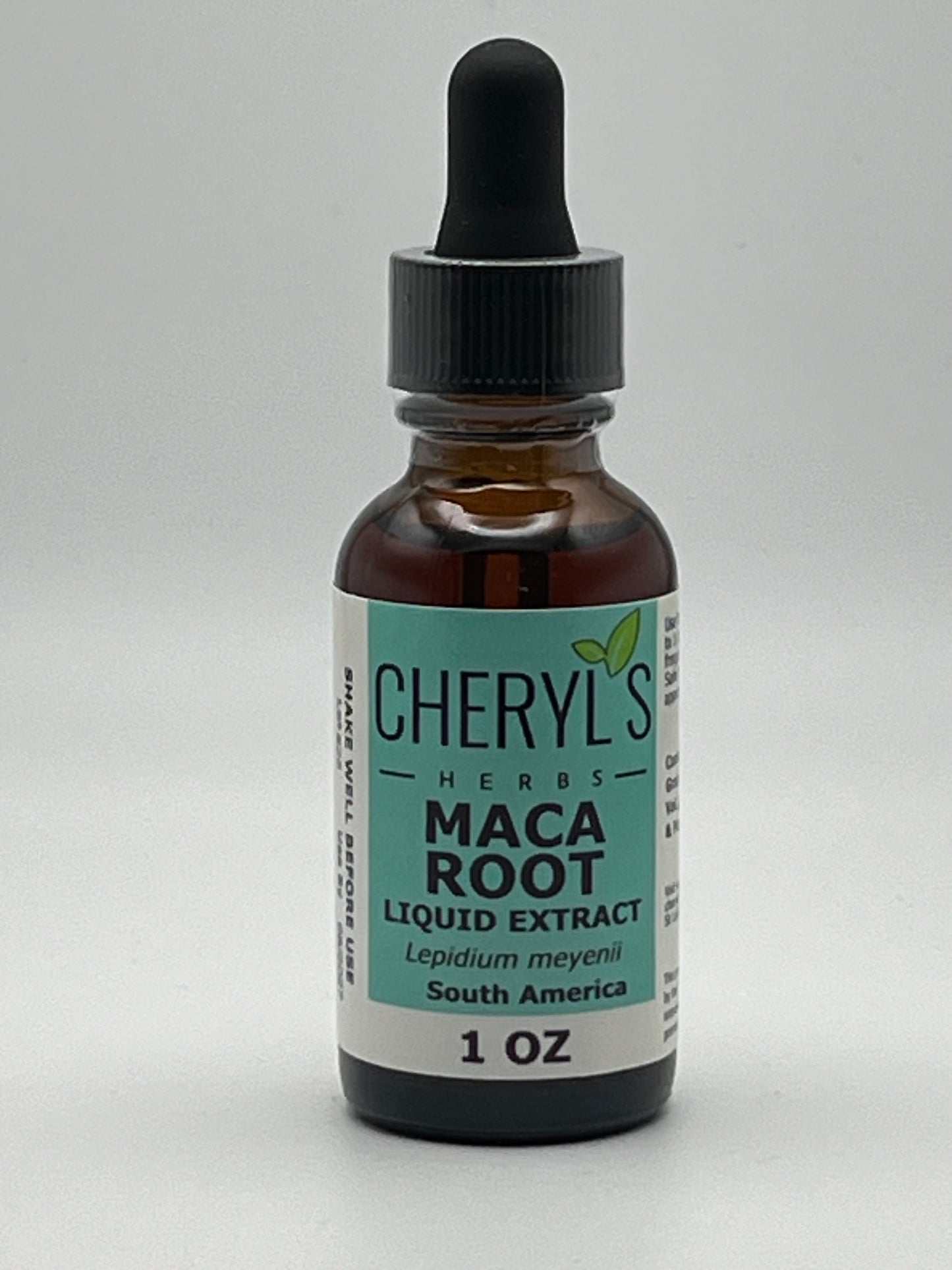 Cheryl's Herbs Maca Root (Lepidium Meyenii) Liquid Extract- Supports Reproductive System Health