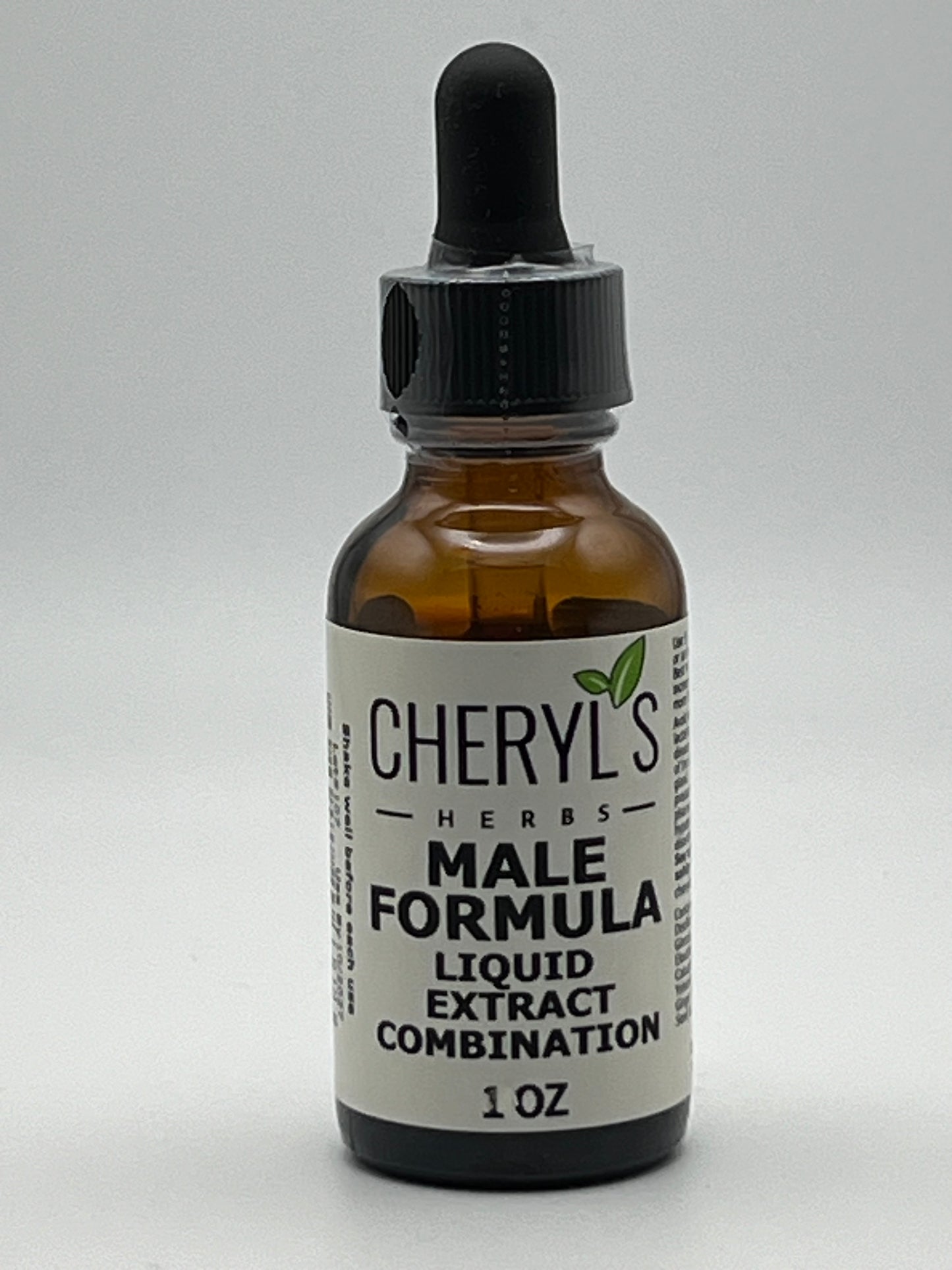 Cheryl's Herbs Male Formula Liquid Extract Combination- Supports Male Reproductive Health