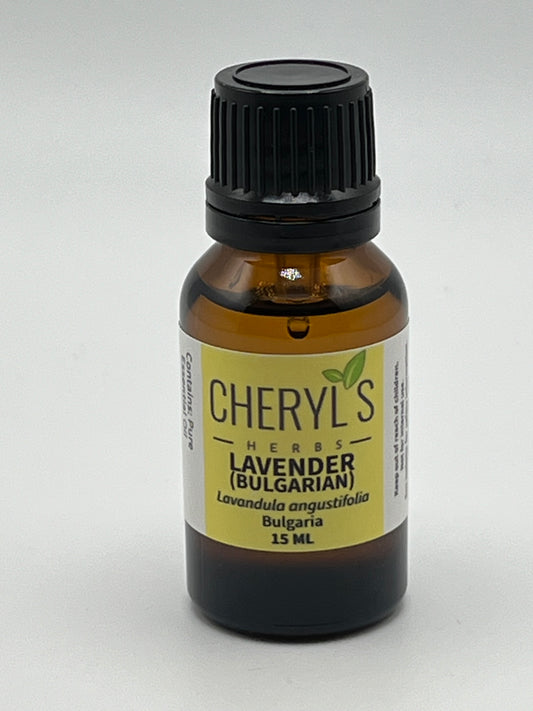 Cheryl's Herbs Lavender Bulgarian Essential Oil - Organic