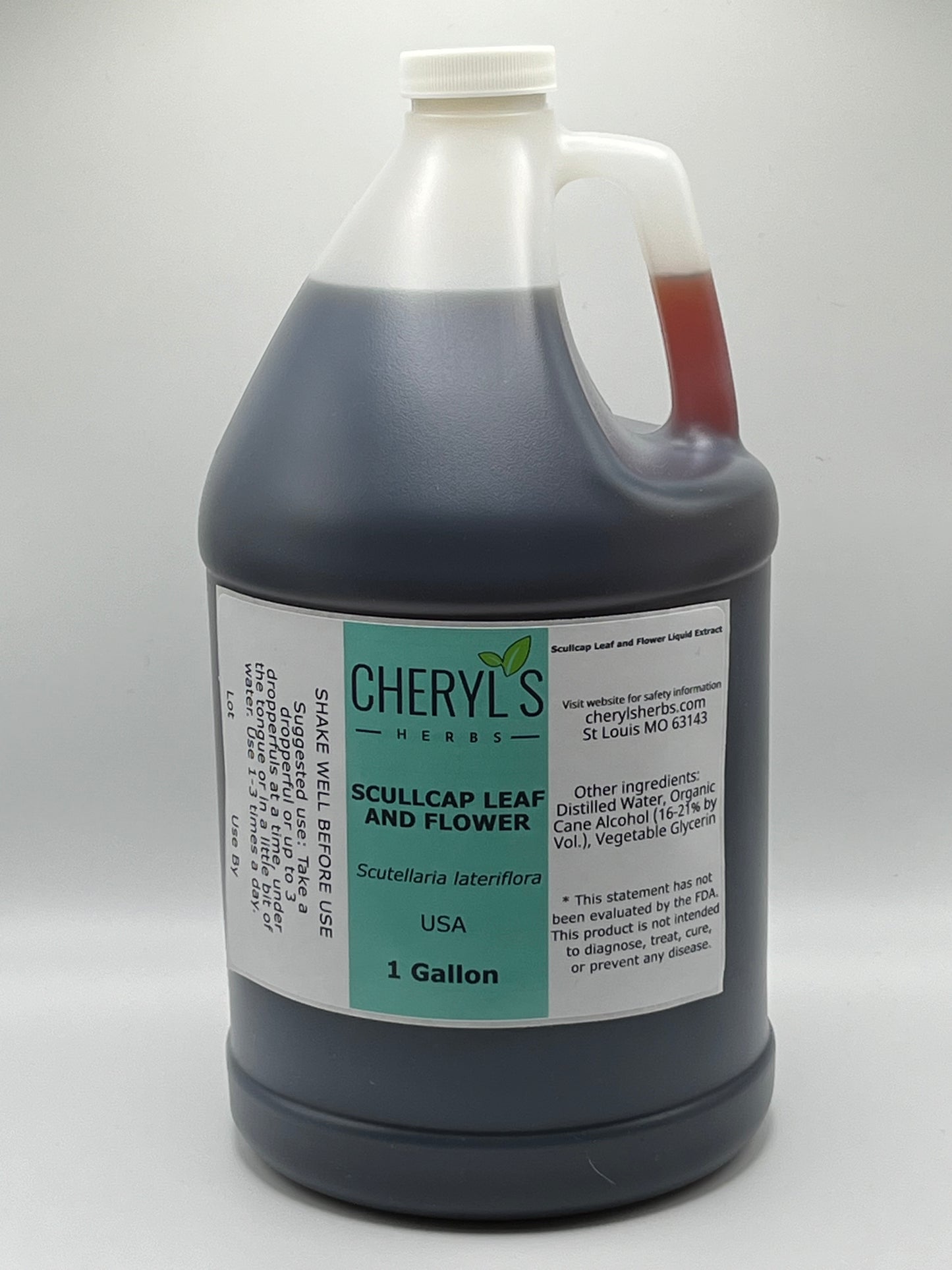 SKULLCAP LEAF & FLOWER LIQUID EXTRACT - ORGANIC