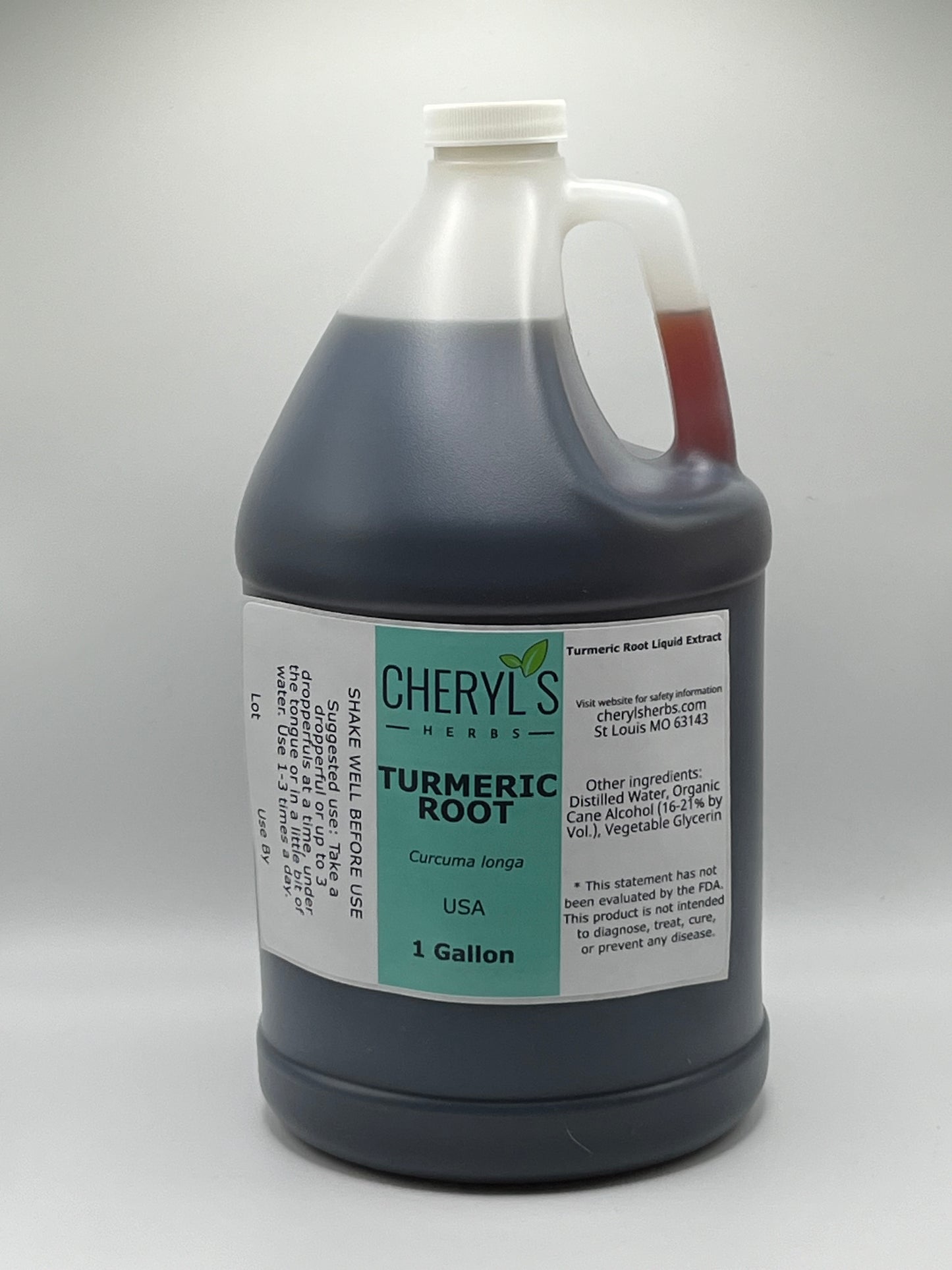 Cheryl's Turmeric Root - Wholesale Liquid Extracts - 1 Gallon