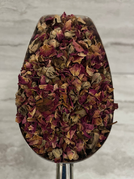 ROSE PETAL RED whole - CERTIFIED ORGANIC - Cheryls Herbs