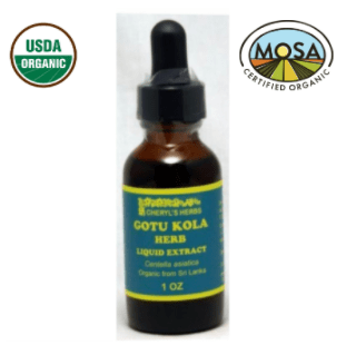 GOTU KOLA HERB LIQUID EXTRACT - ORGANIC - Cheryls Herbs