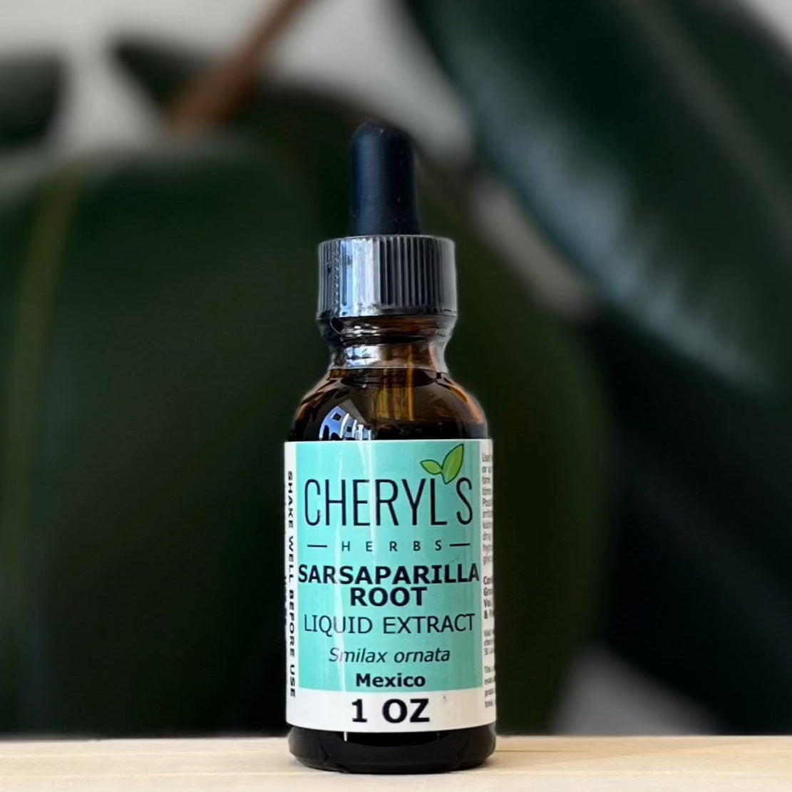 SARSAPARILLA ROOT LIQUID EXTRACT - ORGANIC - Cheryls Herbs