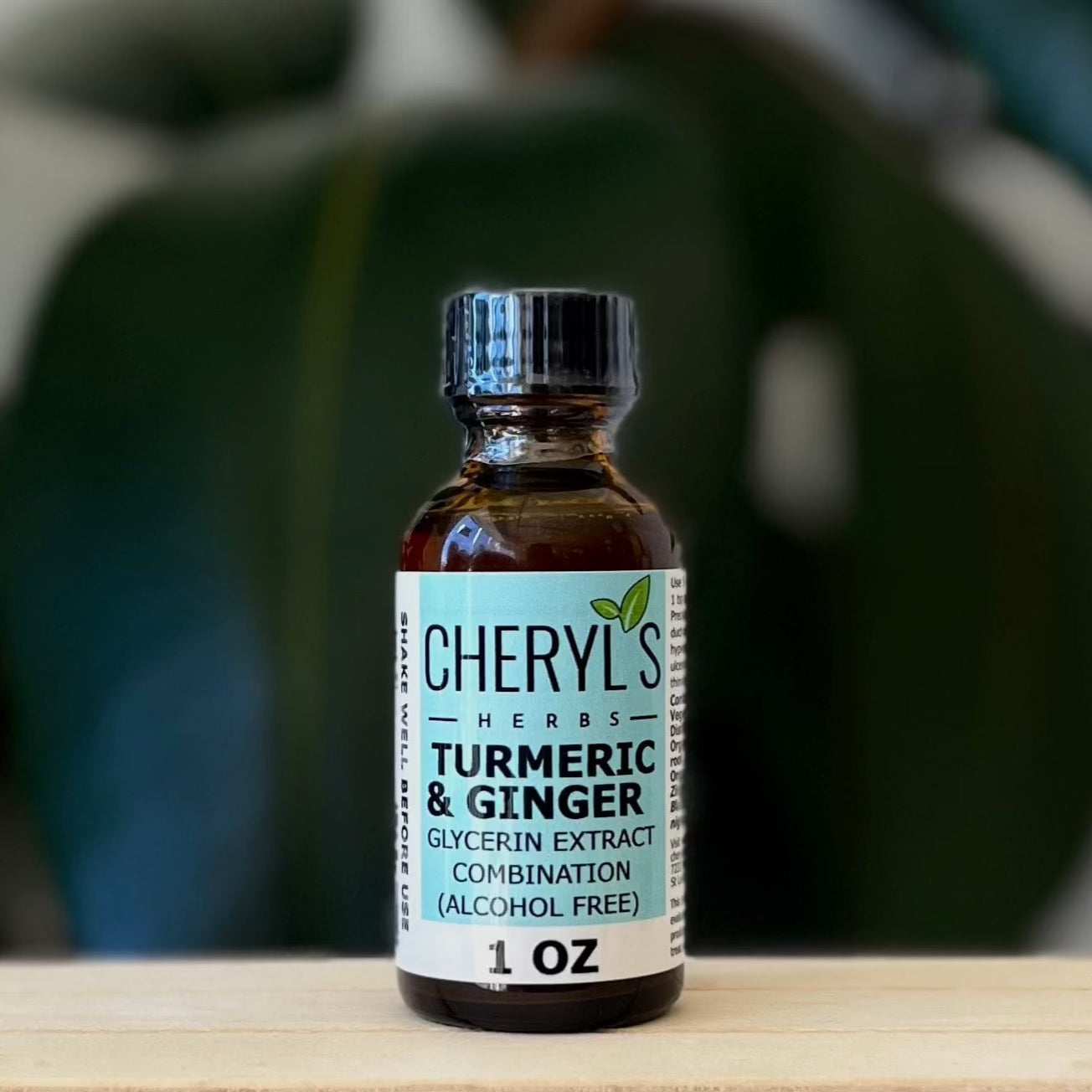 TURMERIC- GINGER ROOT GLYCERIN EXTRACT - Cheryls Herbs
