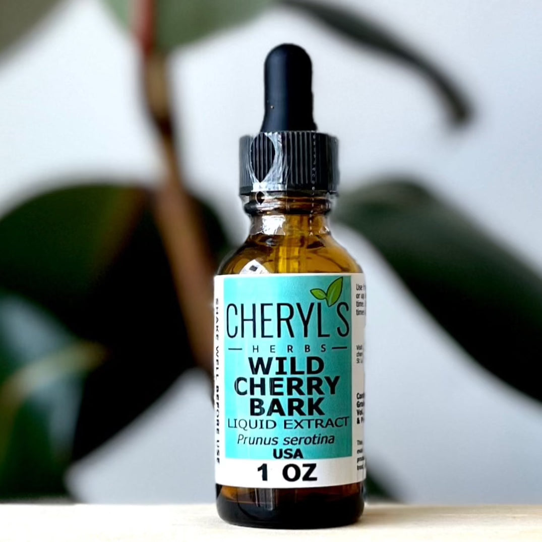 WILD CHERRY BARK LIQUID EXTRACT sample - Cheryls Herbs