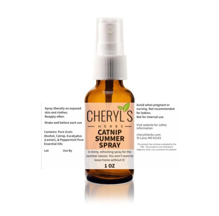 CATNIP SUMMER SPRAY - Cheryls Herbs