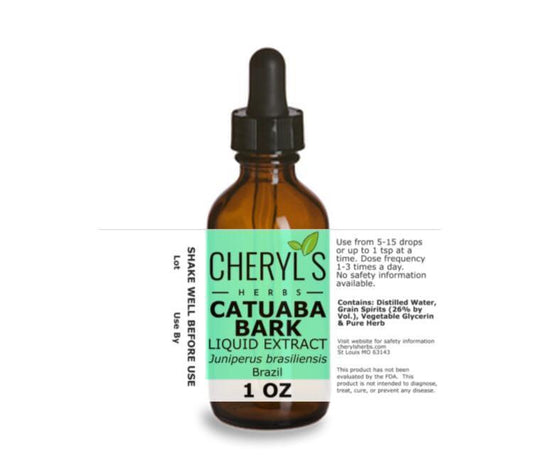 CATUABA BARK LIQUID EXTRACT * - Cheryls Herbs