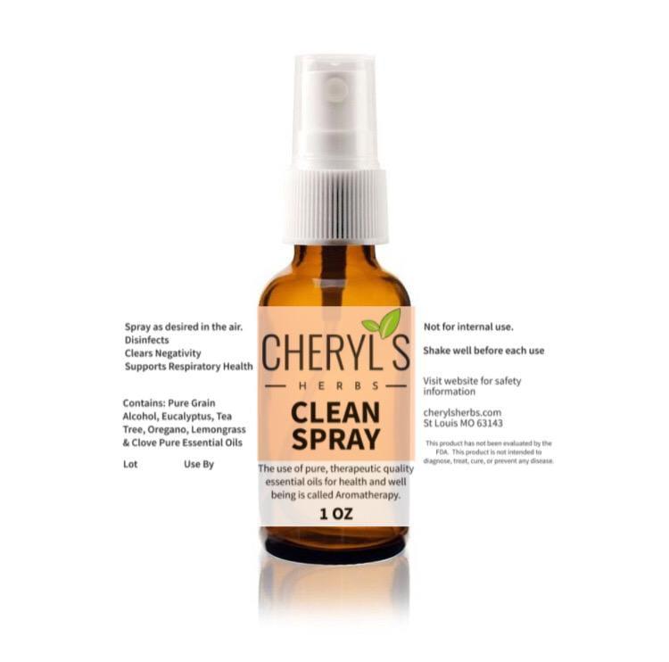 CLEAN SPRAY – Cheryls Herbs