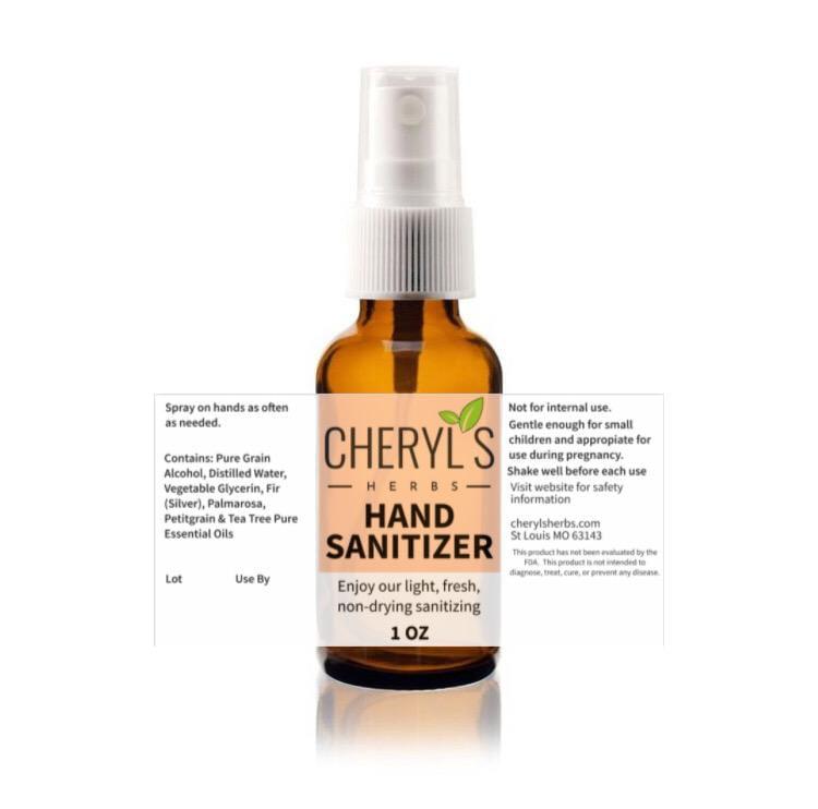 HAND SANITIZER Fir Silver - Cheryls Herbs