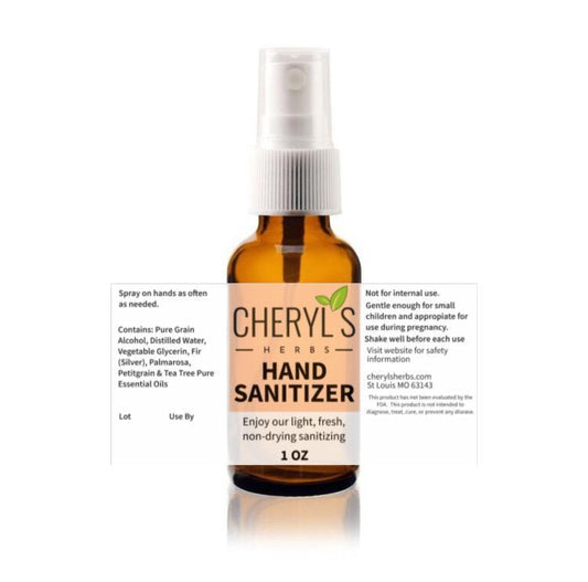 HAND SANITIZER Fir Silver - Cheryls Herbs