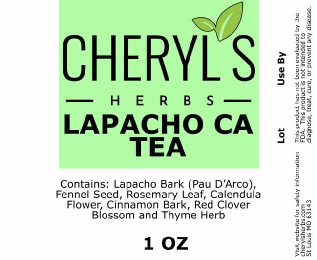 LAPACHO CA TEA - Cheryls Herbs