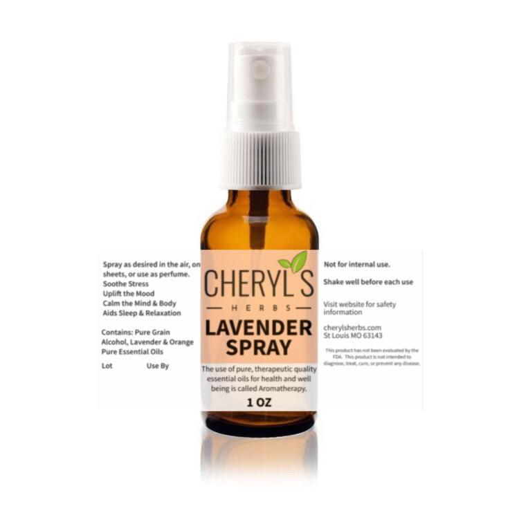LAVENDER SPRAY - Cheryls Herbs