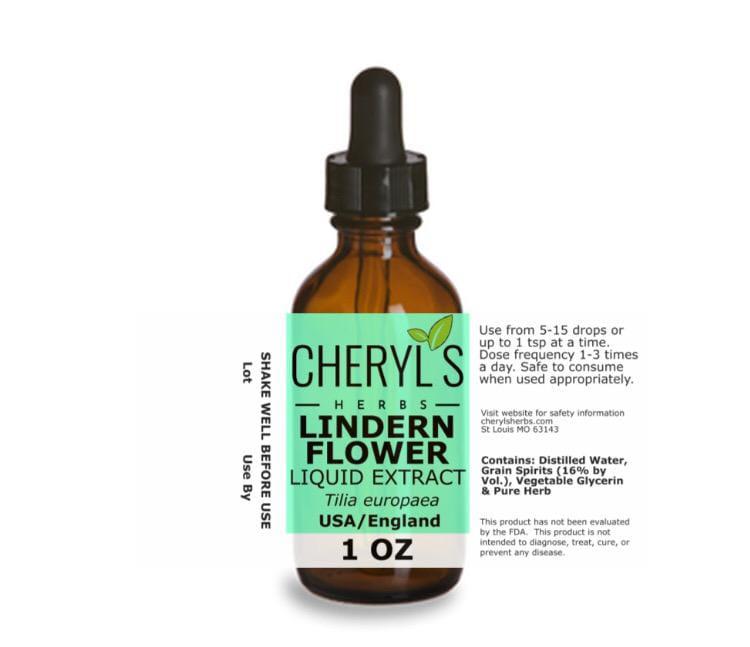 LINDEN FLOWER LIQUID EXTRACT * - Cheryls Herbs