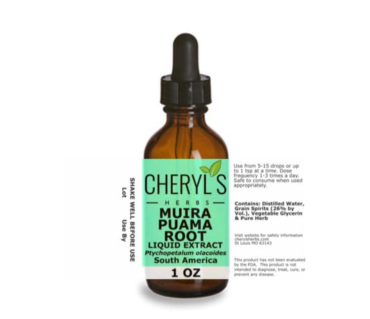 MUIRA PUAMA ROOT LIQUID EXTRACT * - Cheryls Herbs