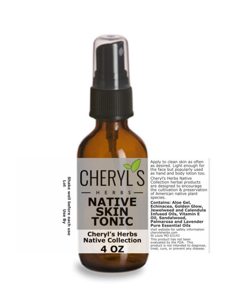 NATIVE SKIN TONIC - Cheryls Herbs