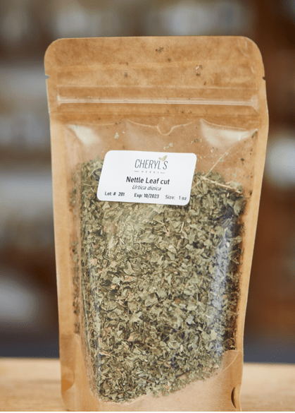 NETTLE LEAF cut - CERTIFIED ORGANIC - Cheryls Herbs