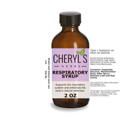 RESPIRATORY SYRUP - Cheryls Herbs