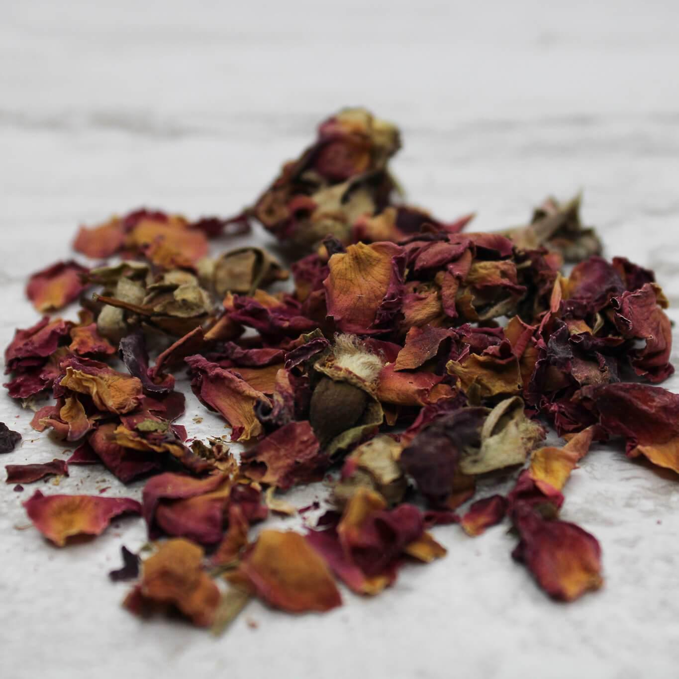 ROSE PETAL RED whole - CERTIFIED ORGANIC - Cheryls Herbs