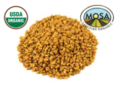 FENUGREEK SEED whole - CERTIFIED ORGANIC - Cheryls Herbs