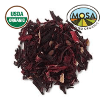 HIBISCUS FLOWER whole or cut - CERTIFIED ORGANIC - Cheryls Herbs