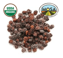 SCHIZANDRA BERRY WU WEI ZI whole - CERTIFIED ORGANIC - Cheryls Herbs