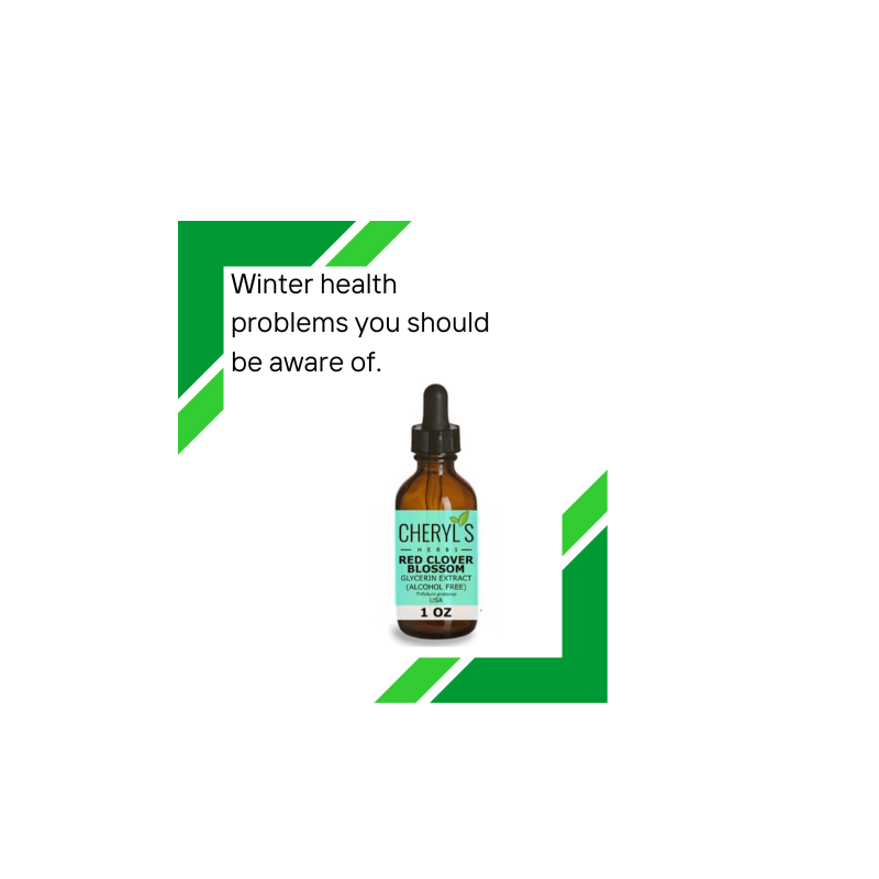 A picture of Red Clover Blossom Liquid Extract Bottle to fight winter dryness in your mucous membranes
