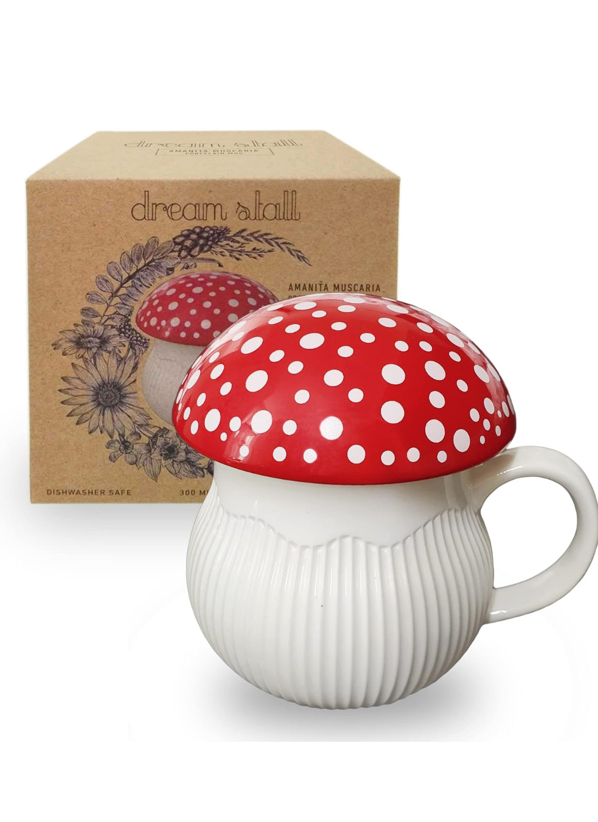 Amanita muscaria Mushroom Cup