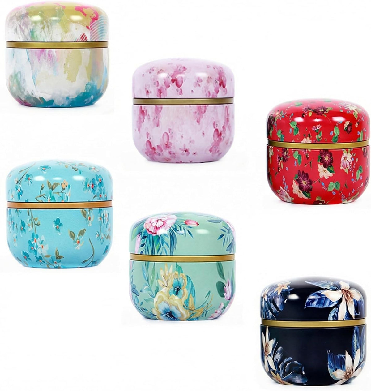 Tea Canister with Lids for Loose Tea