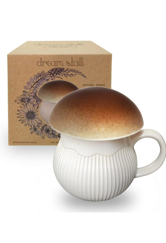 Brown Mushroom Cup