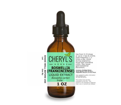 BOSWELLIA GUM RESIN LIQUID EXTRACT - Cheryls Herbs