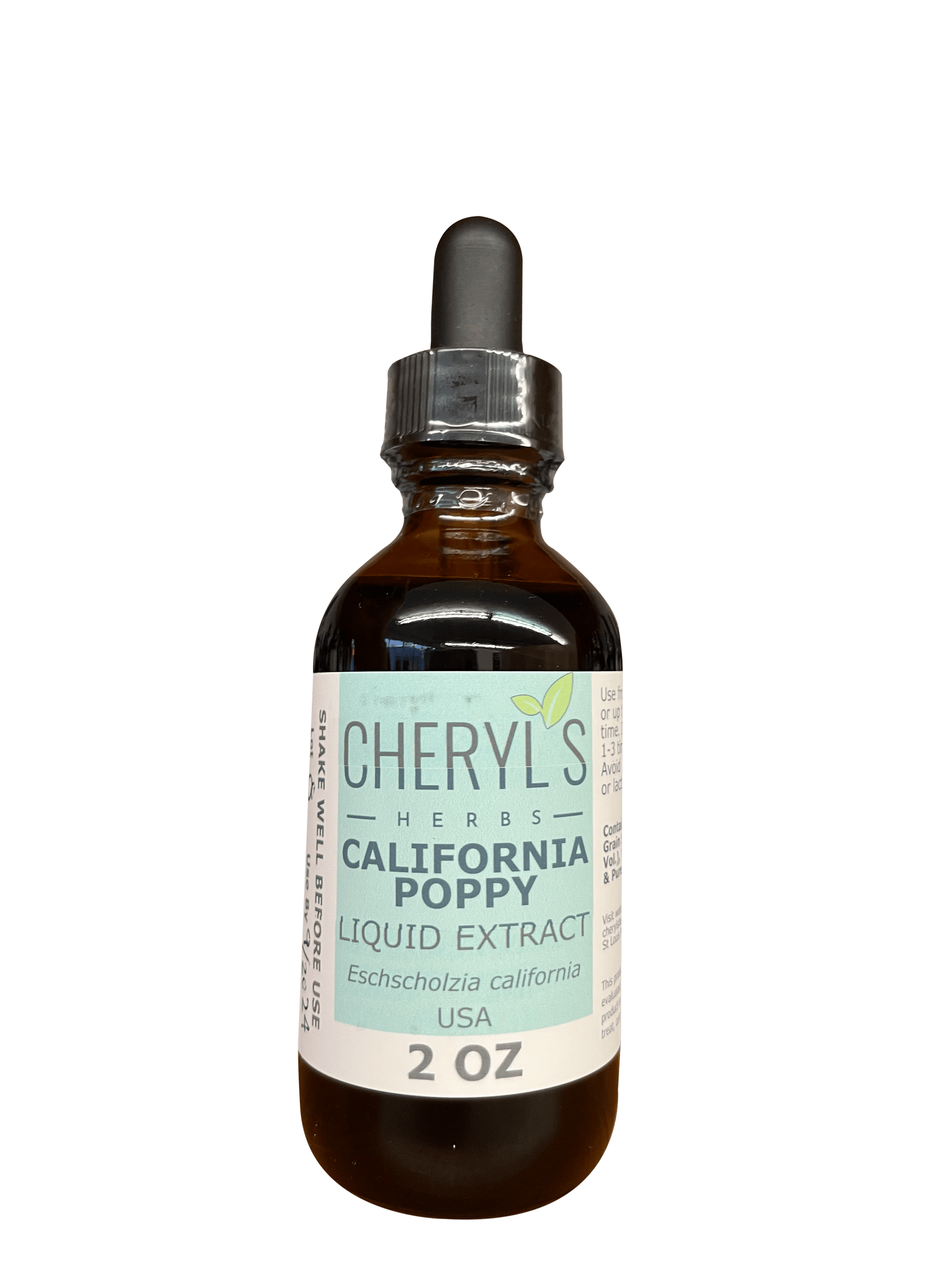 CALIFORNIA POPPY LIQUID EXTRACT - Cheryls Herbs