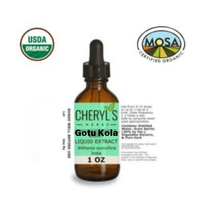 GOTU KOLA LIQUID EXTRACT- ORGANIC sample