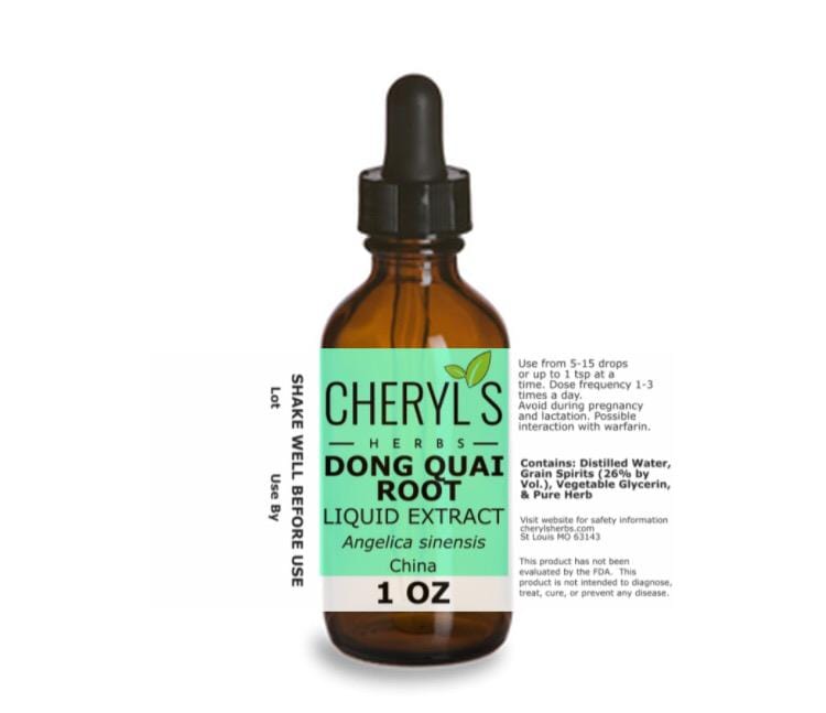 DONG QUAI ROOT LIQUID EXTRACT * - Cheryls Herbs