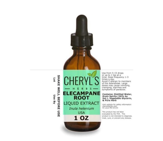 ELECAMPANE ROOT LIQUID EXTRACT - Cheryls Herbs