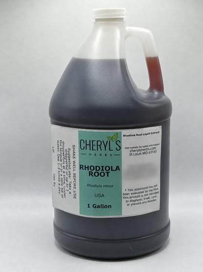 Cheryl’s Herbs Rhodiola Root gallon container