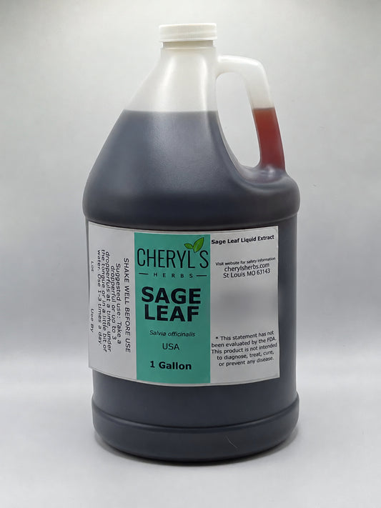 Cheryl’s Herbs sage gallon container