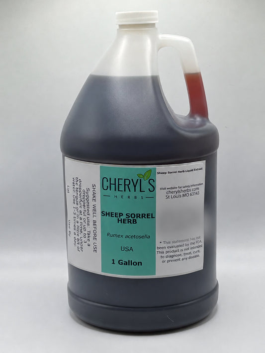 Cheryl’s Herbs sheep-sorrel gallon container