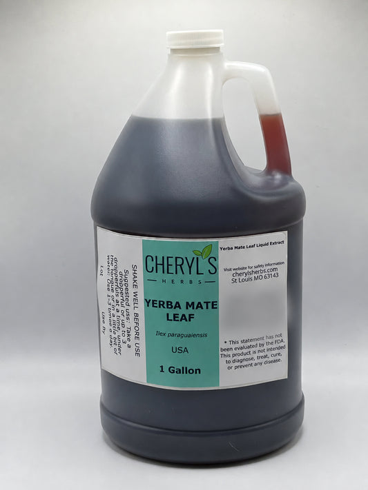 Cheryl’s Herbs yerba gallon container