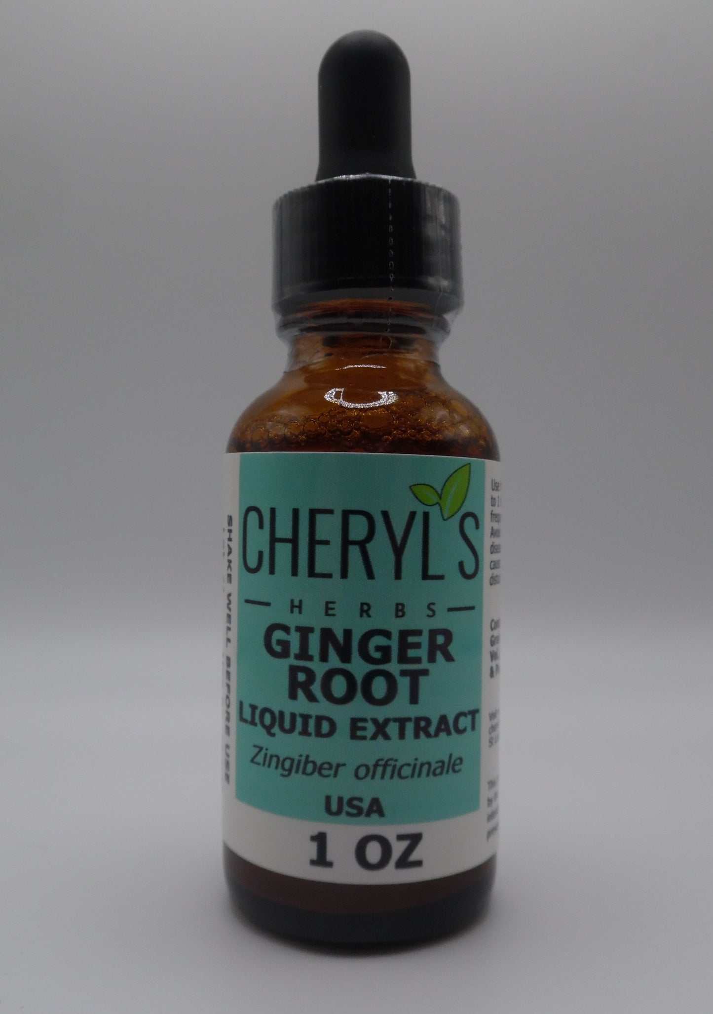 GINGER ROOT (ZINGIBER OFFICINALE) Liquid Extract