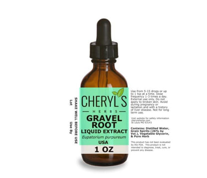 GRAVEL ROOT LIQUID EXTRACT - Cheryls Herbs