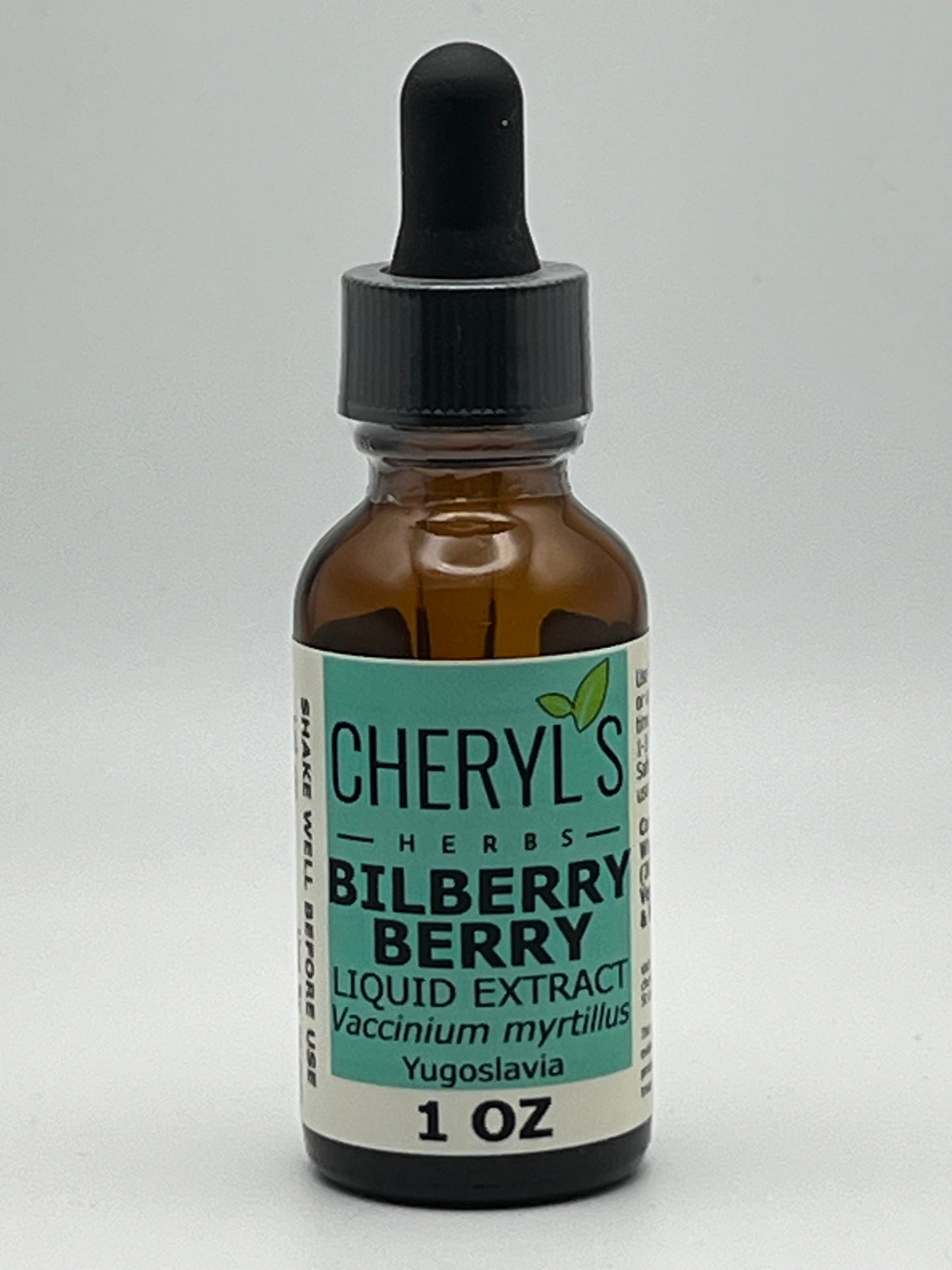 Cheryl's Herbs Bilberry (Vaccinium Myrtillus) Liquid Extract