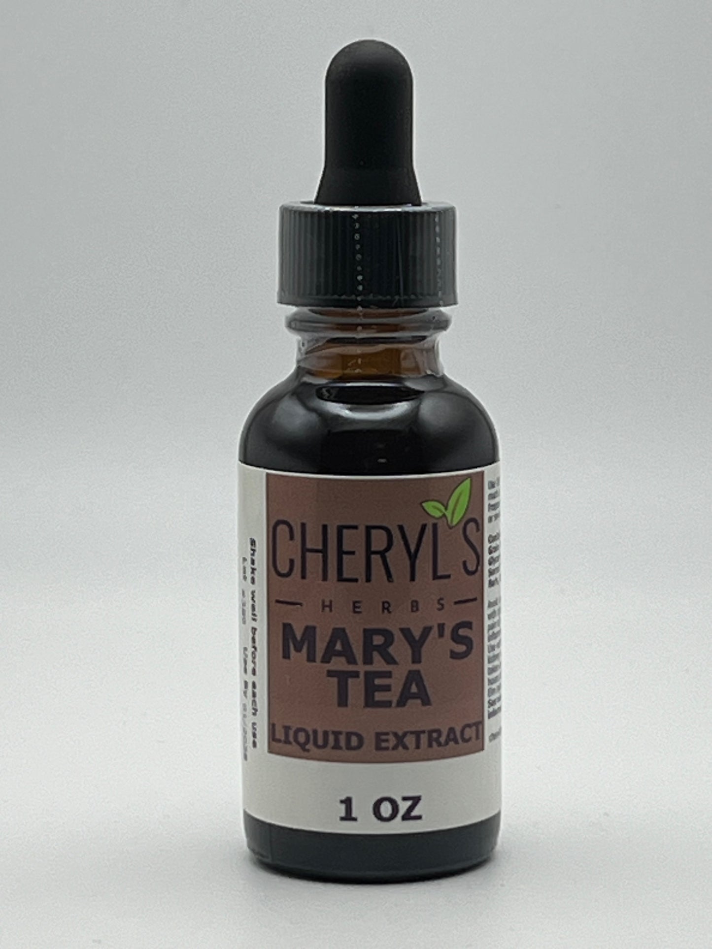 Cheryl's Herbs Mary's Tea (Essiac) Liquid Extract- Organic