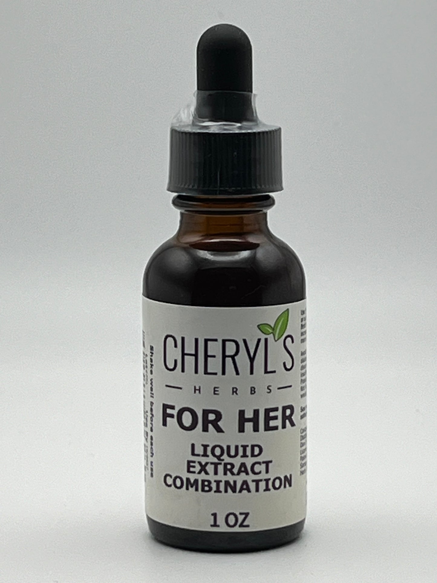 Cheryls Herbs For Her Liquid Extract Combination- Support for Menopause