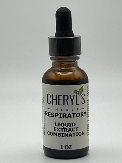 Cheryl's Herbs Respiratory - 100% Organic-  Support for Respiratory System Health